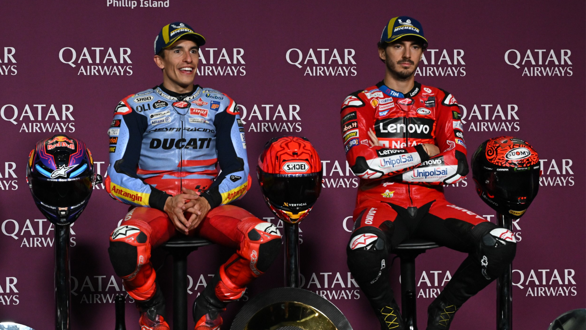 Marc Márquez, Gresini Racing, Pecco Bagnaia, Ducati, MotoGP