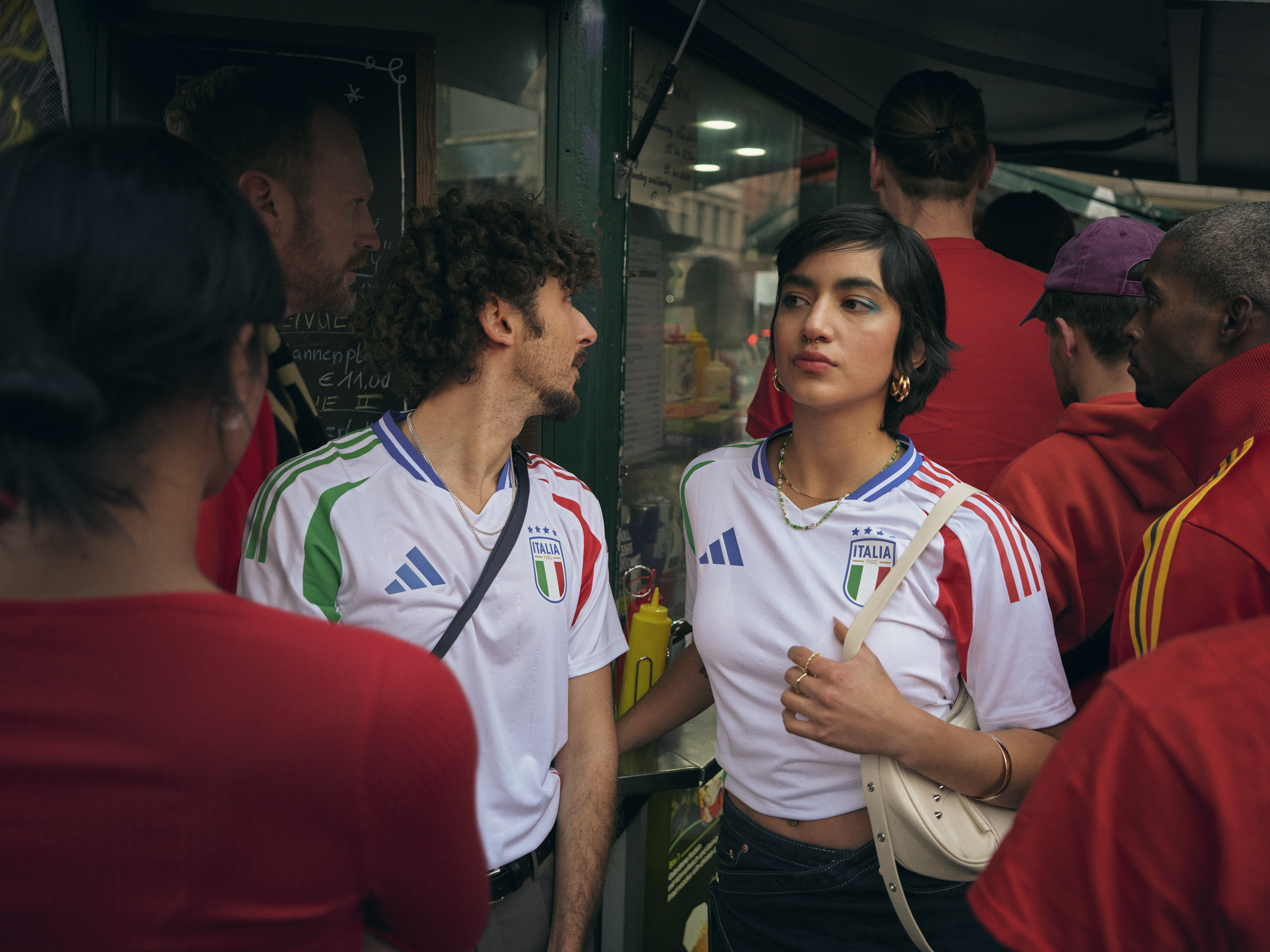 Maglia Italia away EURO 2024