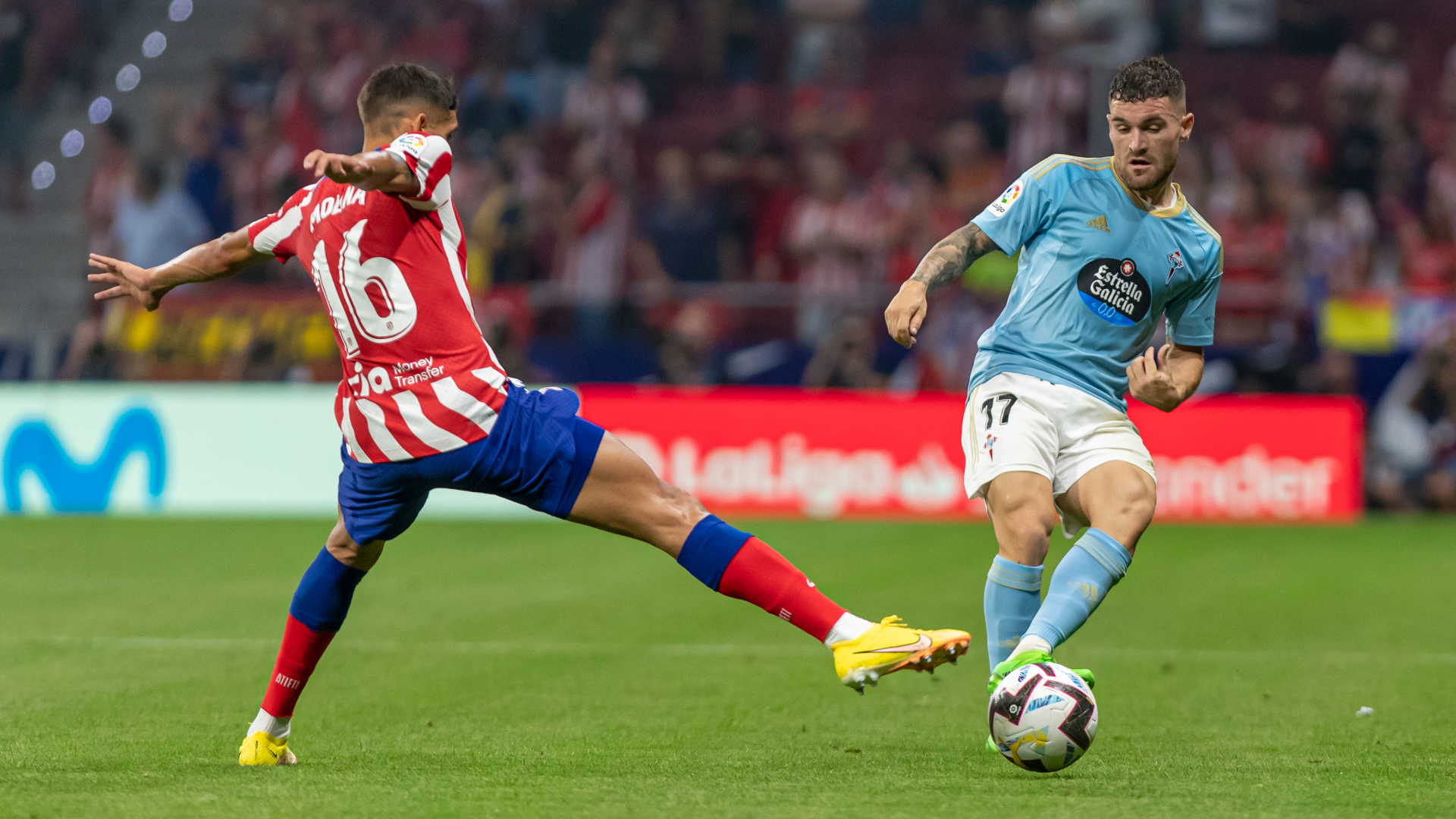 Javi Galán, Celta de Vigo, Atlético de Madrid, LaLiga