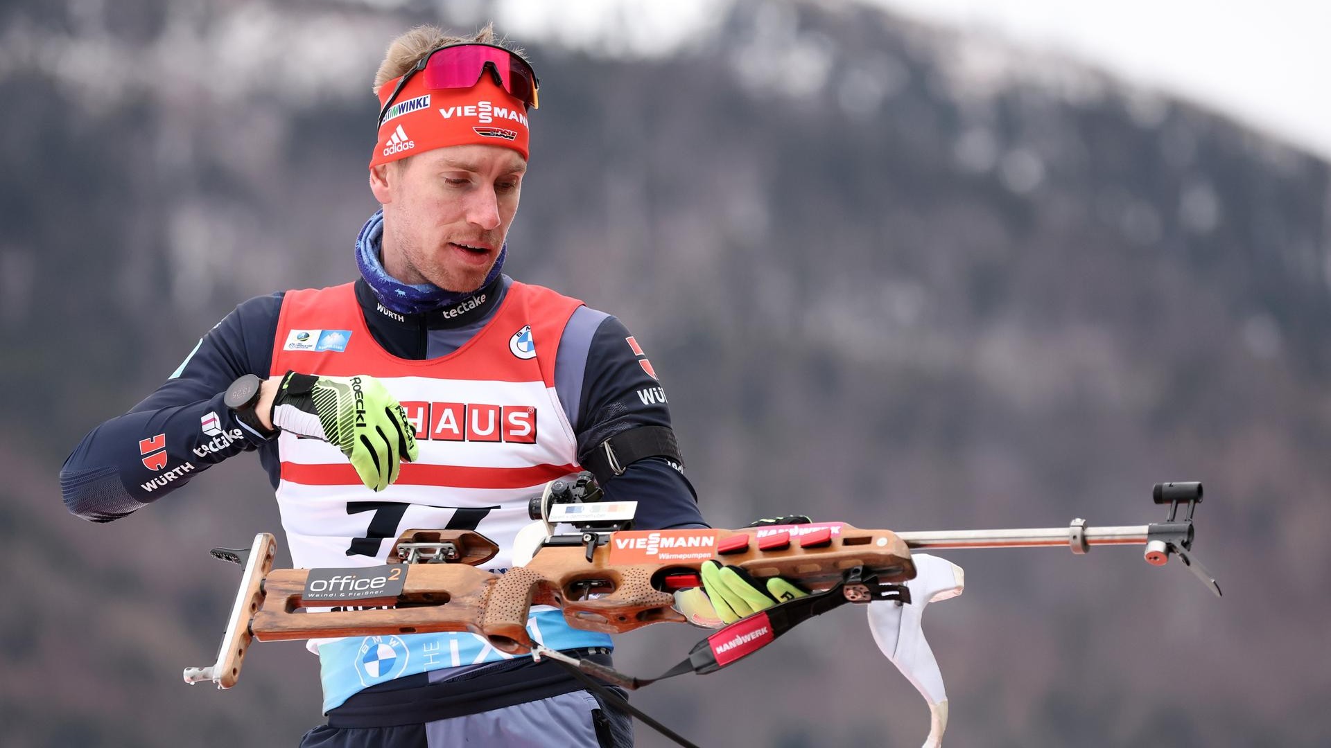 IBU World Cup Biathlon Johannes Kuehn Germany 11012023