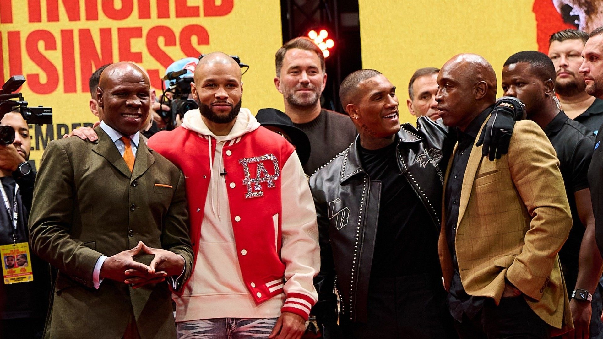 Chris Eubank Jr. Conor Benn Chris Eubank Sr. Nigel Benn November 2025