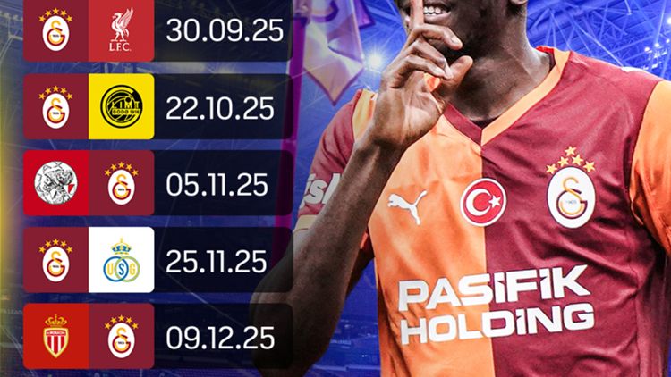 Galatasaray UEFA Champions League Ligaphase Spiele