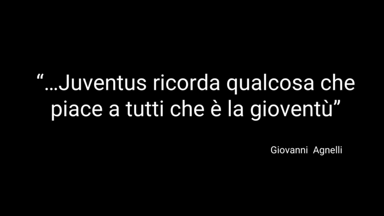 messaggio gianni agnelli