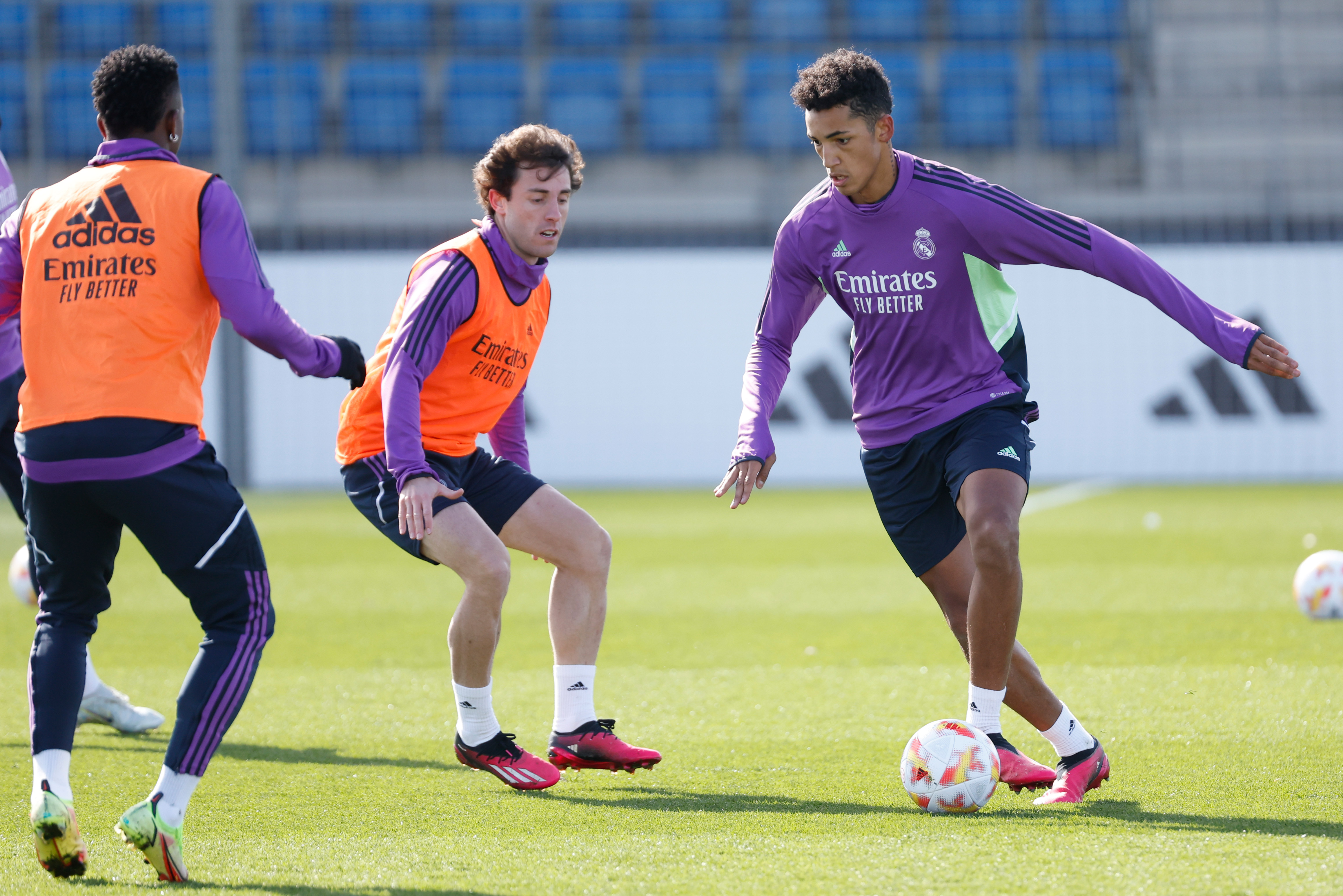 Alvaro Rodriguez si allena col Real Madrid