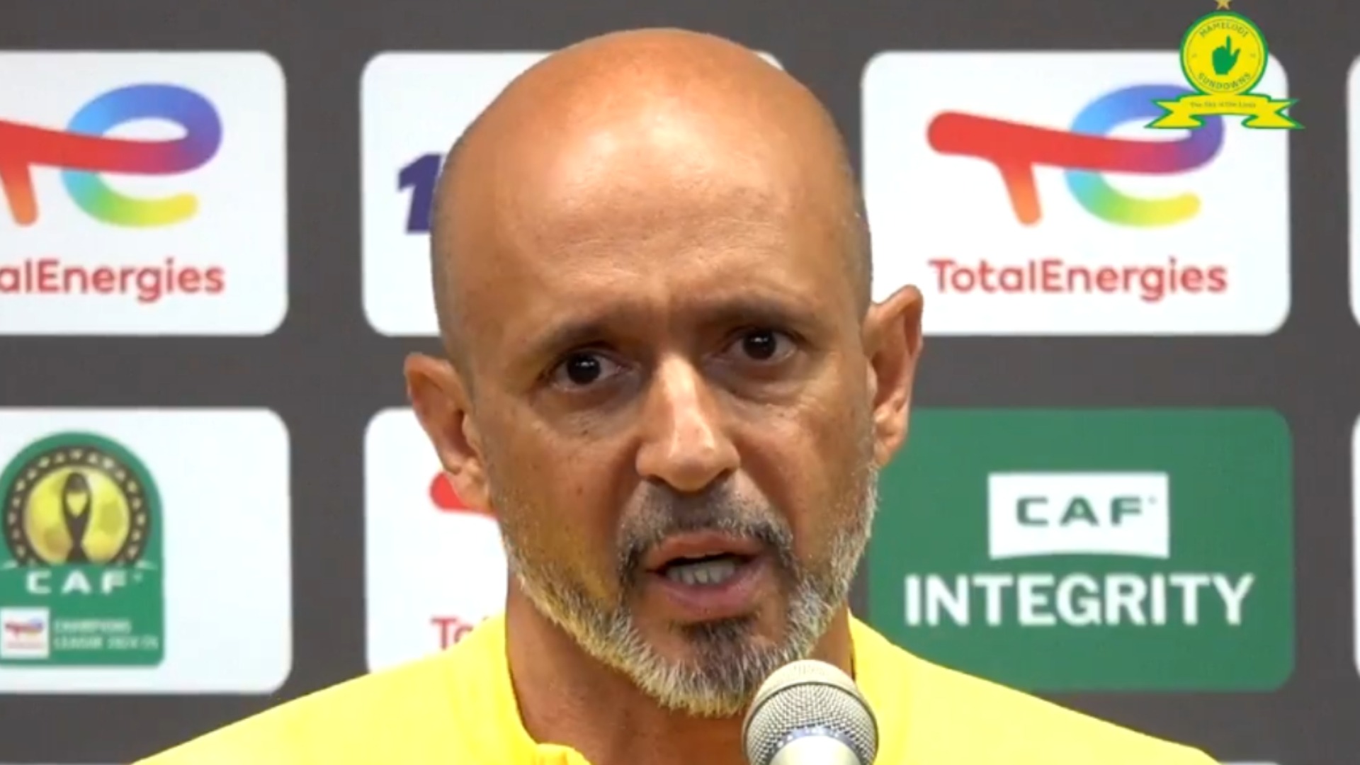 Miguel Cardoso, entrenador de Mamelodi