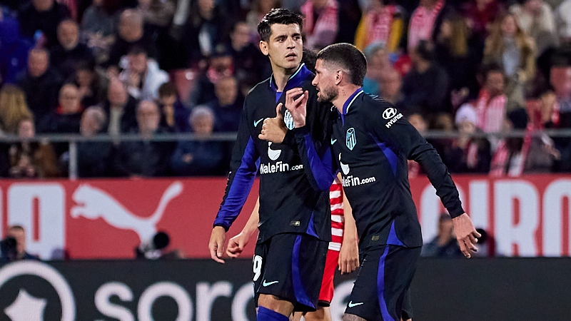 Alvaro Morata Rodrigo de Paul Atletico de Madrid LaLiga