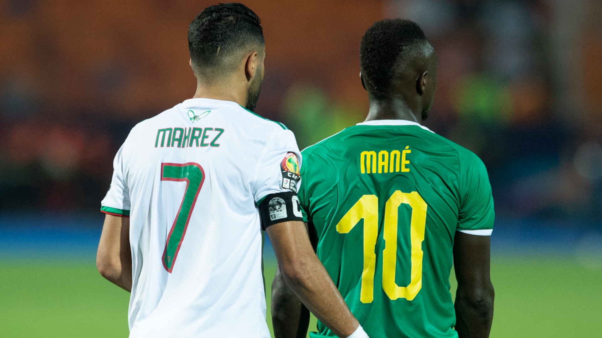 Riyad Mahrez Sadio Mane Africa Cup 2019 Finale Algerien Senegal 19072019