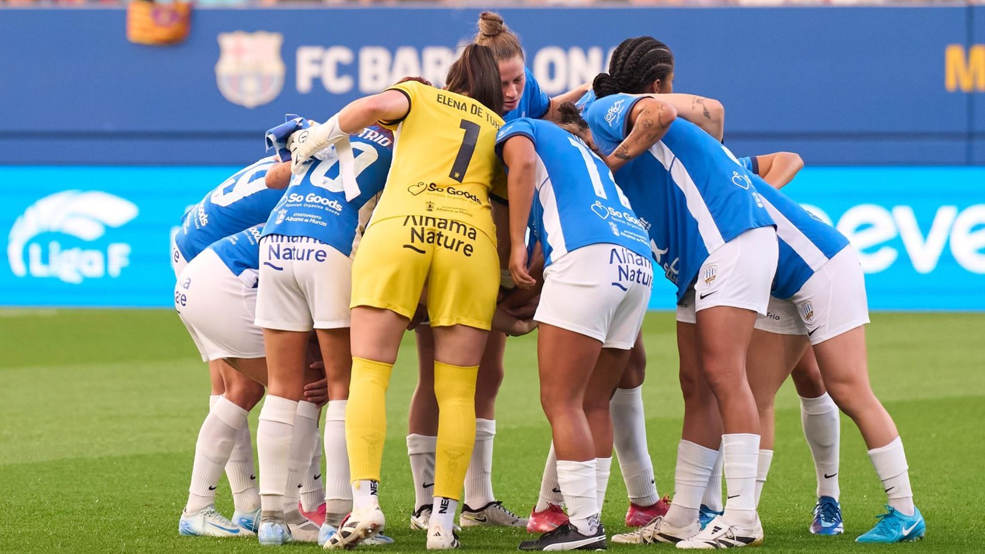 Alhama CF, Liga F, Barcelona