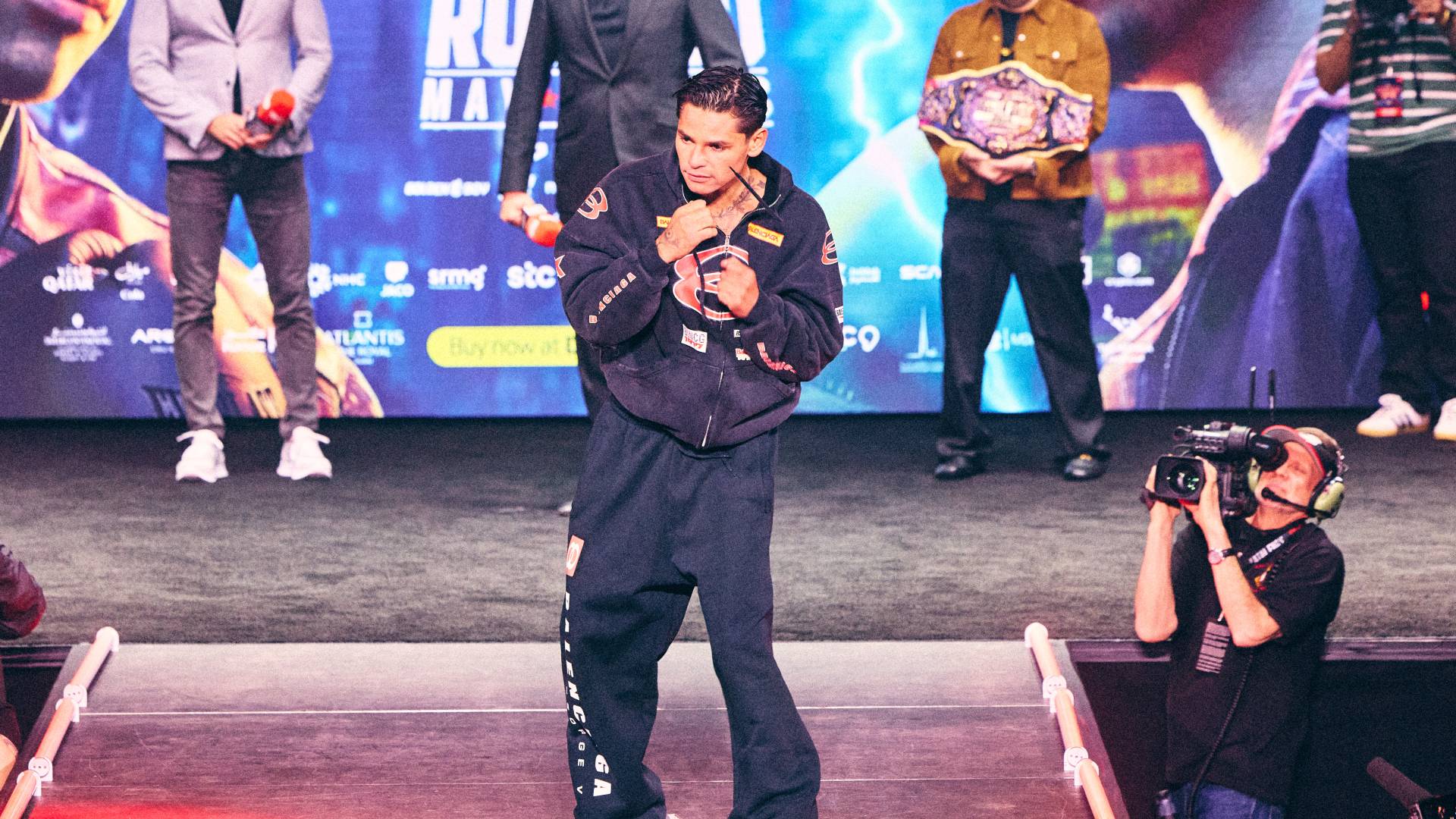 Ryan Garcia at Grand Arrival