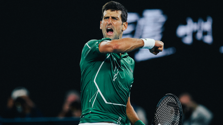 Novak Djokovic agli US Open 2021