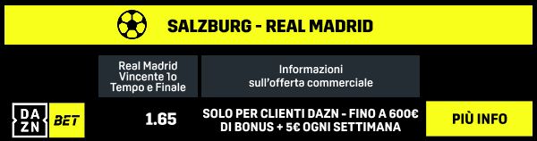 Salisburgo Real Madrid odds