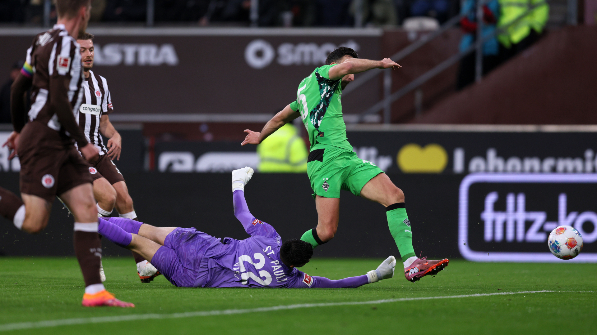 Haris Tabakovic Gladbach St. Pauli 2025 Bundesliga