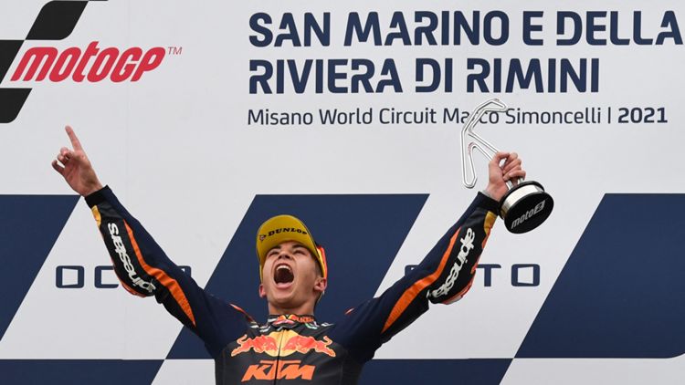 Raul Fernandez victoria Misano