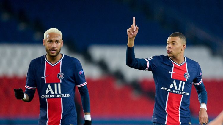 ONLY GERMANY Neymar Mbappe Paris Fingerzeig 24112020