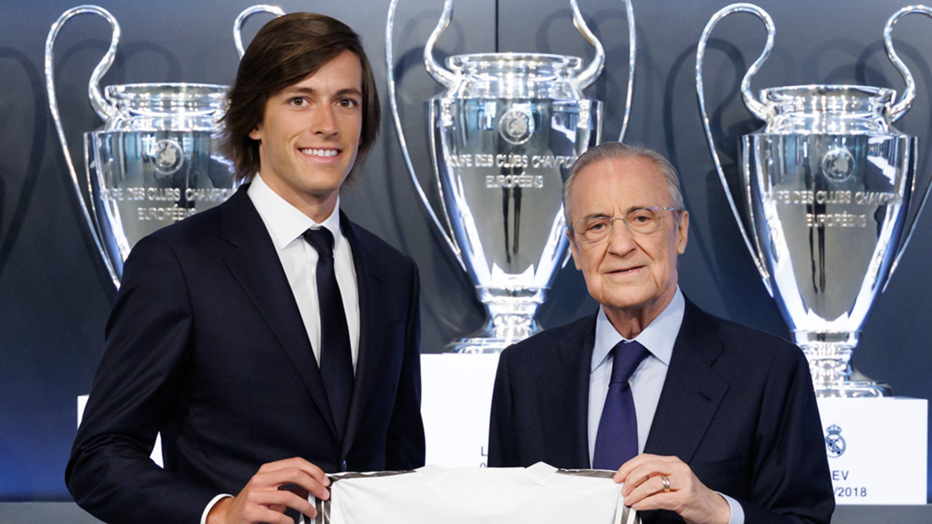 Álvaro Carreras, Real Madrid, Florentino Pérez