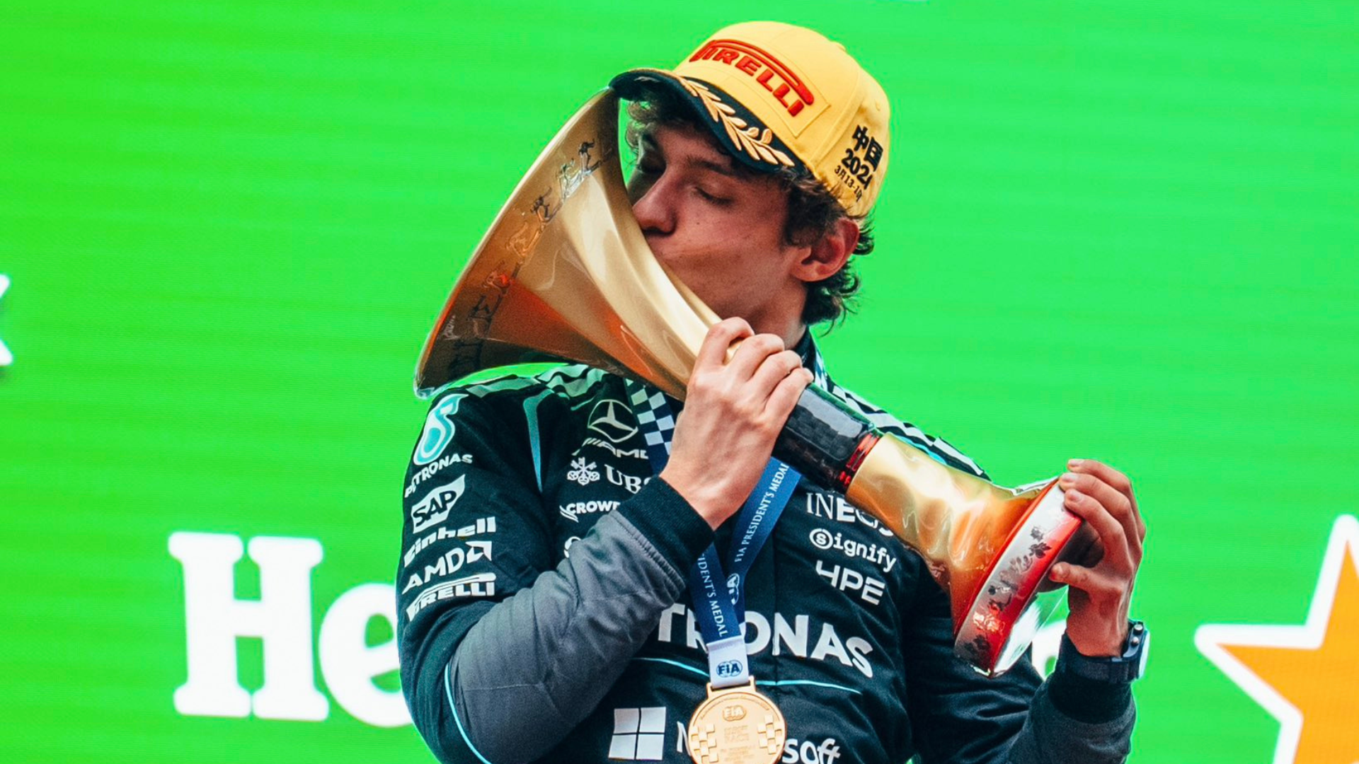 Kimi Antonelli, Mercedes, China F1 2026