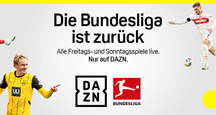DAZN Bundesliga Banner Season Start 2024