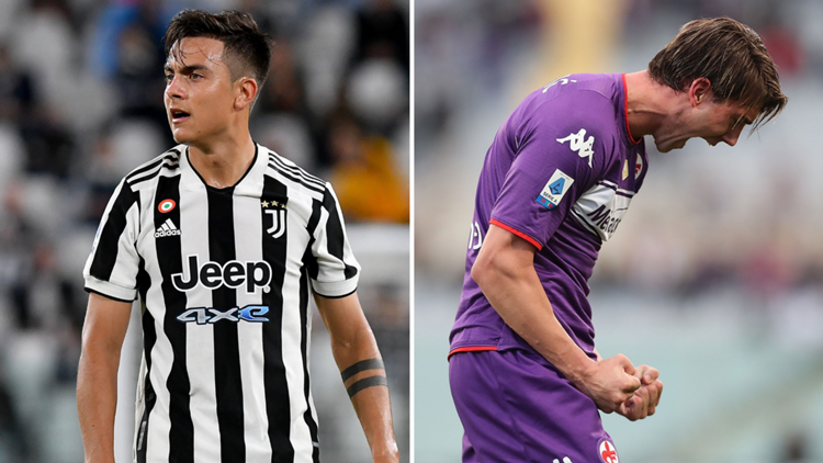 Dybala vs. Vlahovic, Juventus-Fiorentina su DAZN