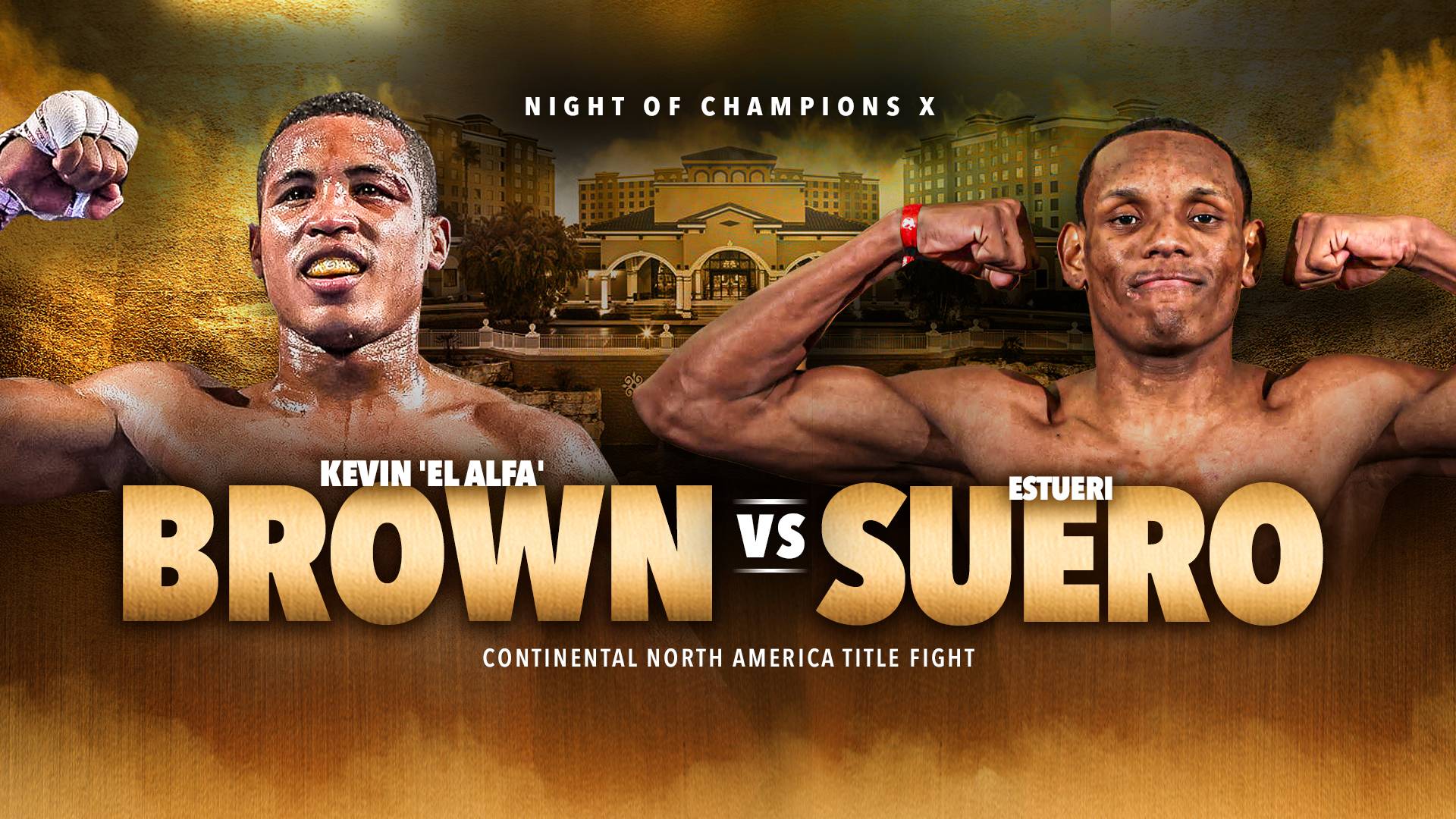 Kevin Brown vs. Estueri Suero