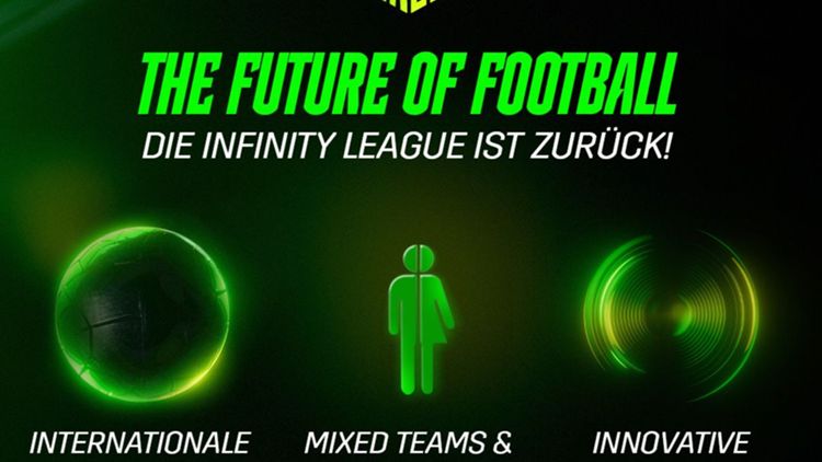Infinity League 2.0 Banner Future of Football