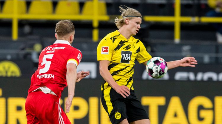 Erling Haaland Marvin Friedrich BVB Borussia Dortmund Union Berlin