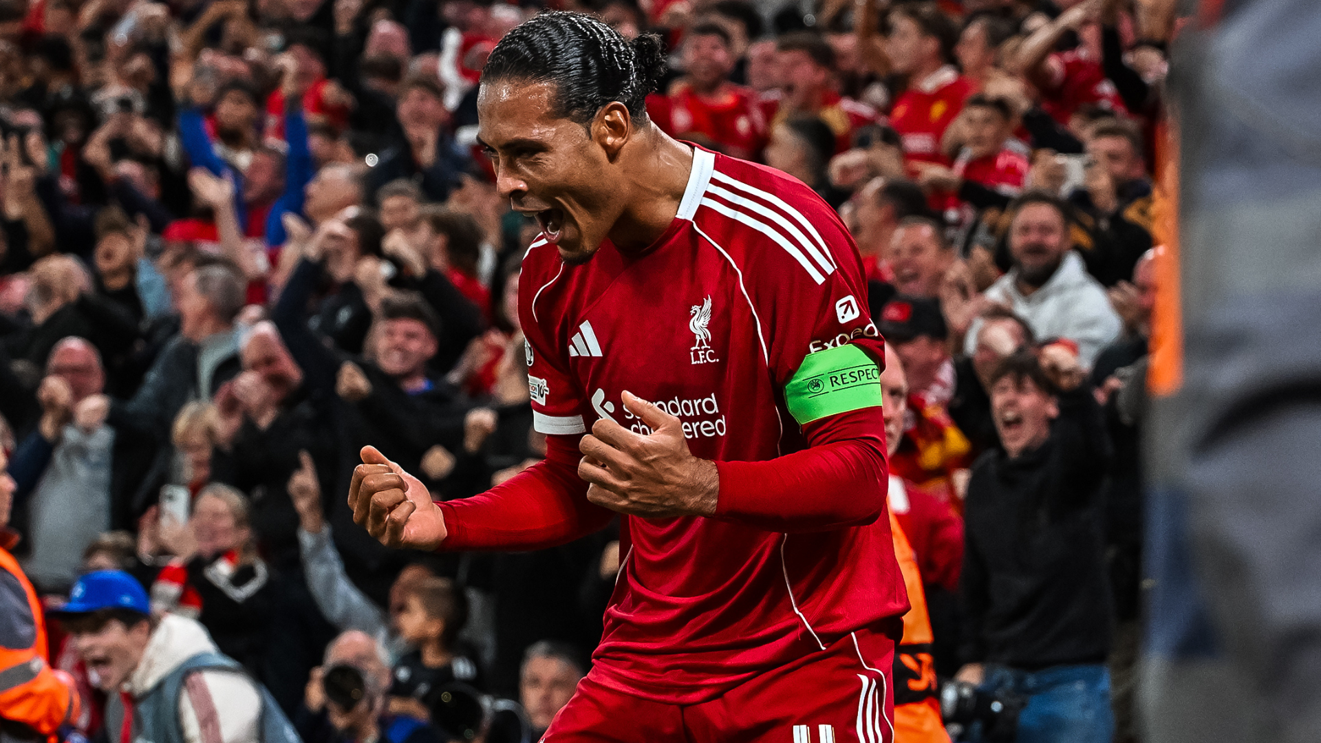 Virgil van Dijk Liverpool 2025