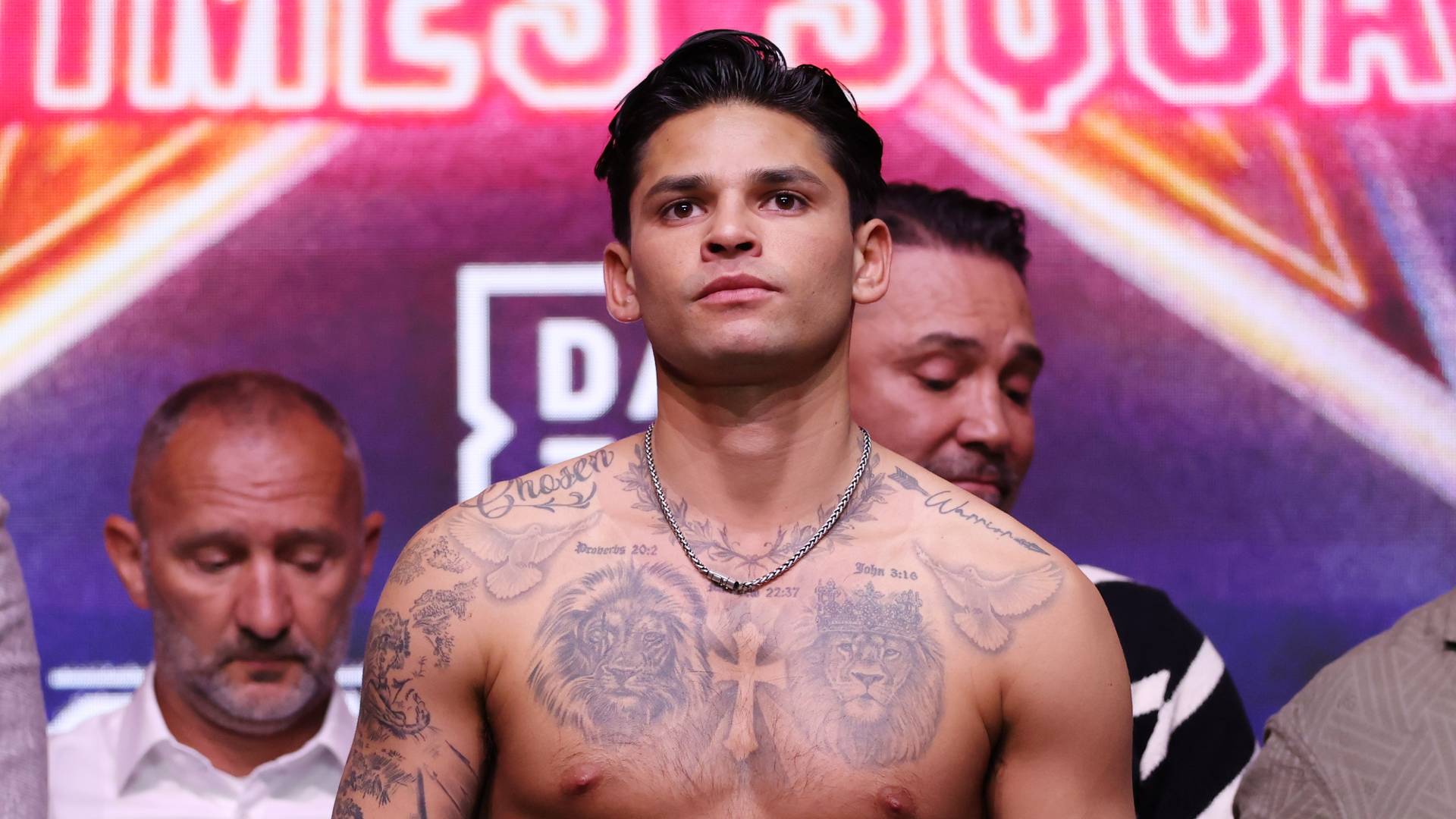 Ryan Garcia weighs in