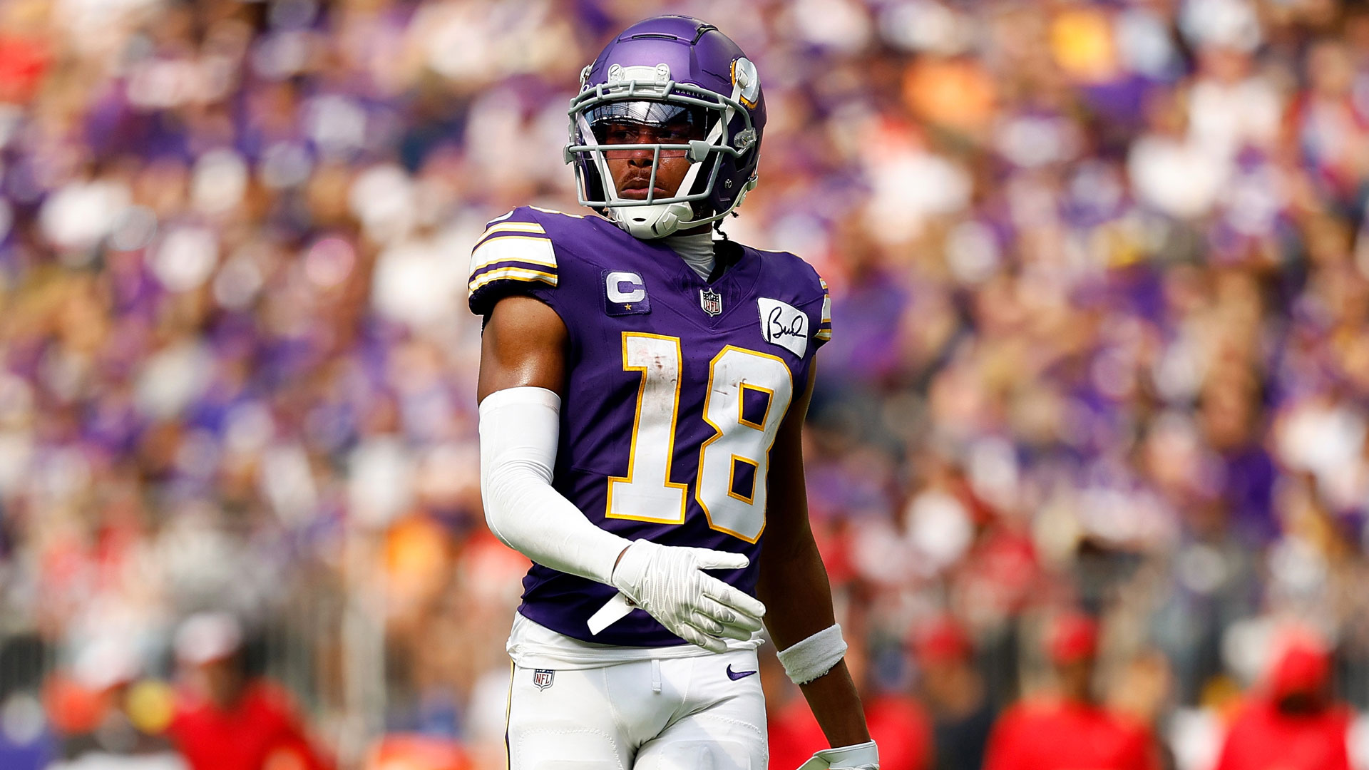 Minnesota Vikings Justin Jefferson NFL 10092023