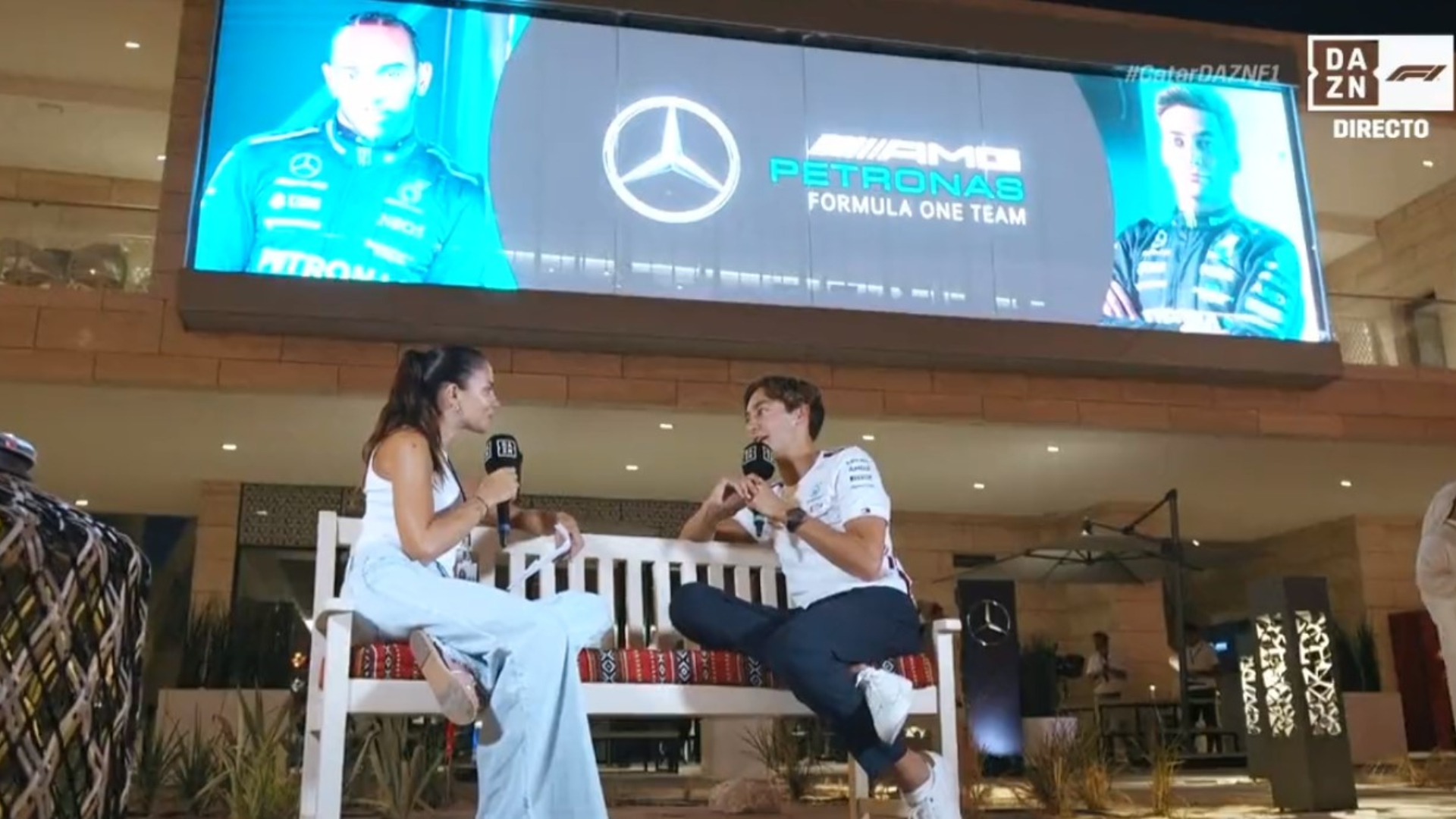 George Russell, Fórmula 1, F1, Mercedes, GP Qatar, DAZN