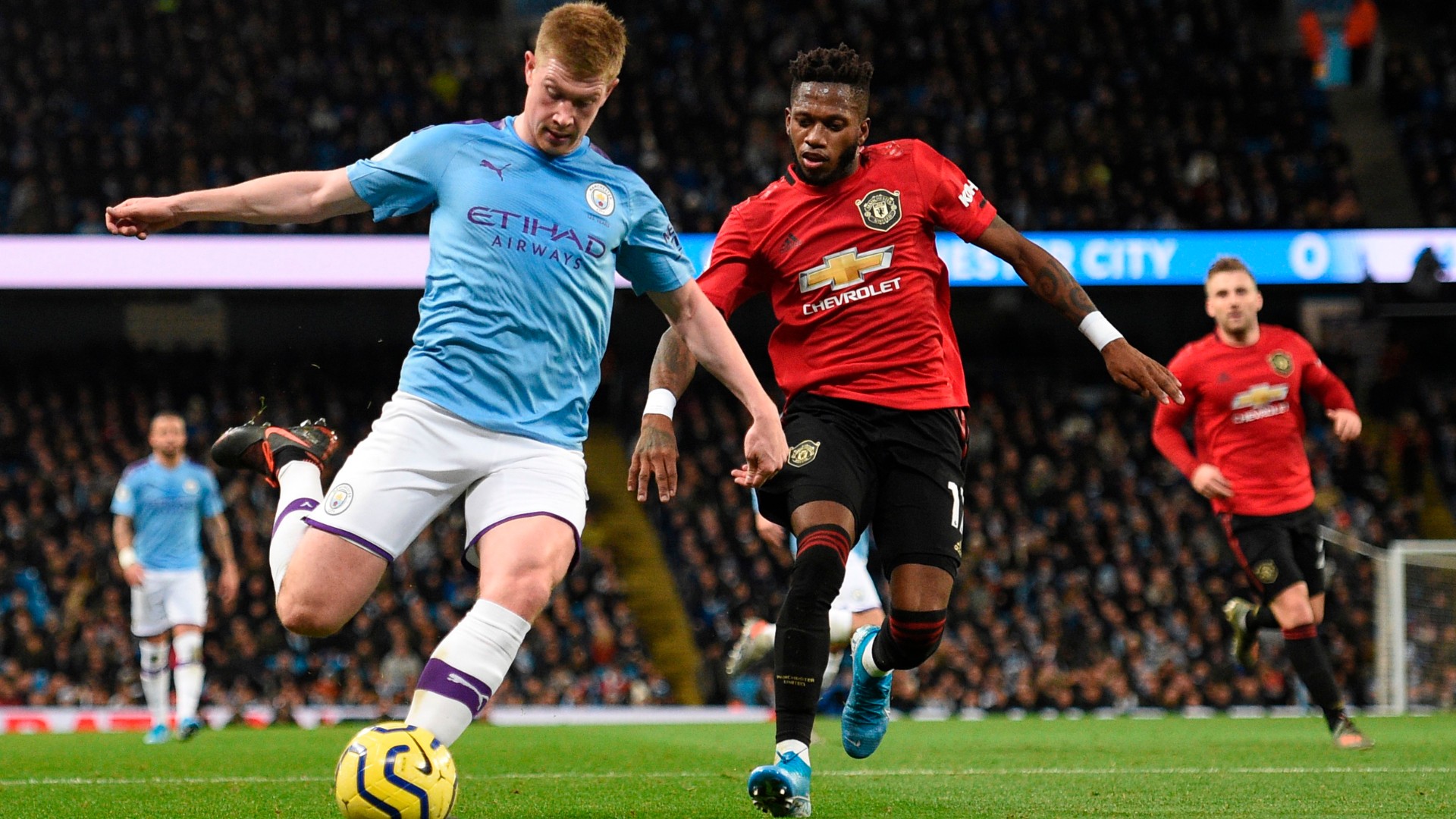 2019-12-07 Kevin De Bruyne Manchester City & Fred Manchester United