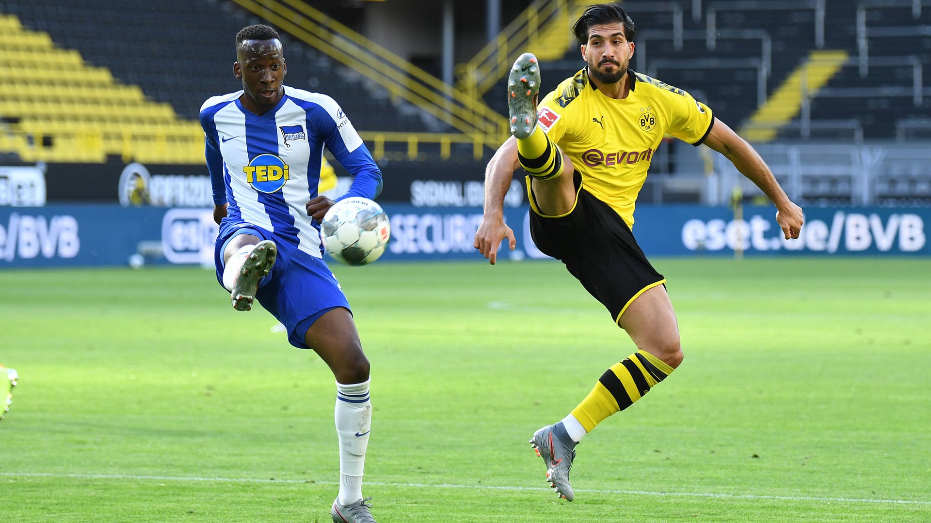 Bundesliga, Borussia Dortmund, BVB, Hertha BSC, Emre Can, Dodi Lukebakio