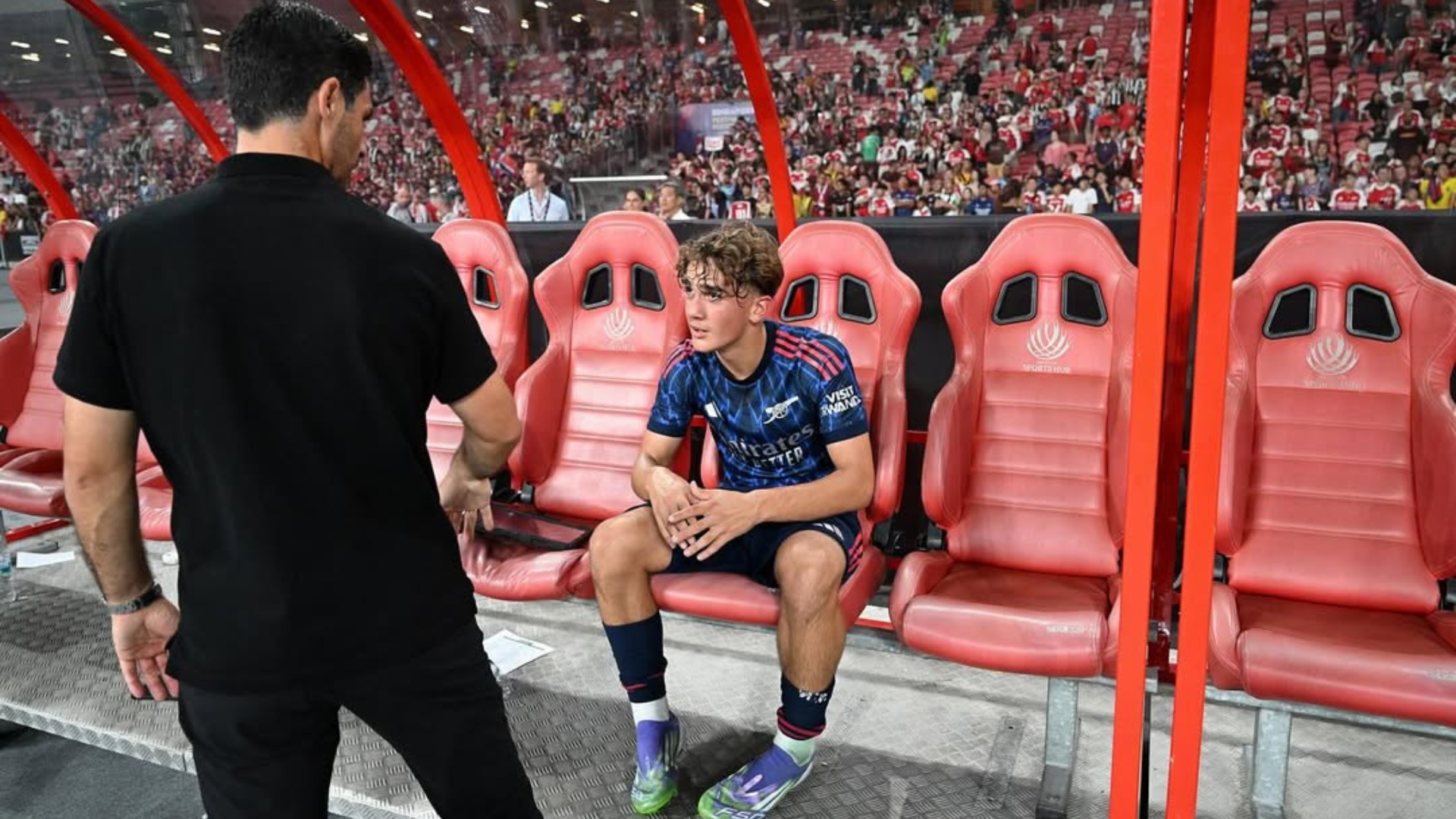 Max Dowman, Mikel Arteta, Arsenal