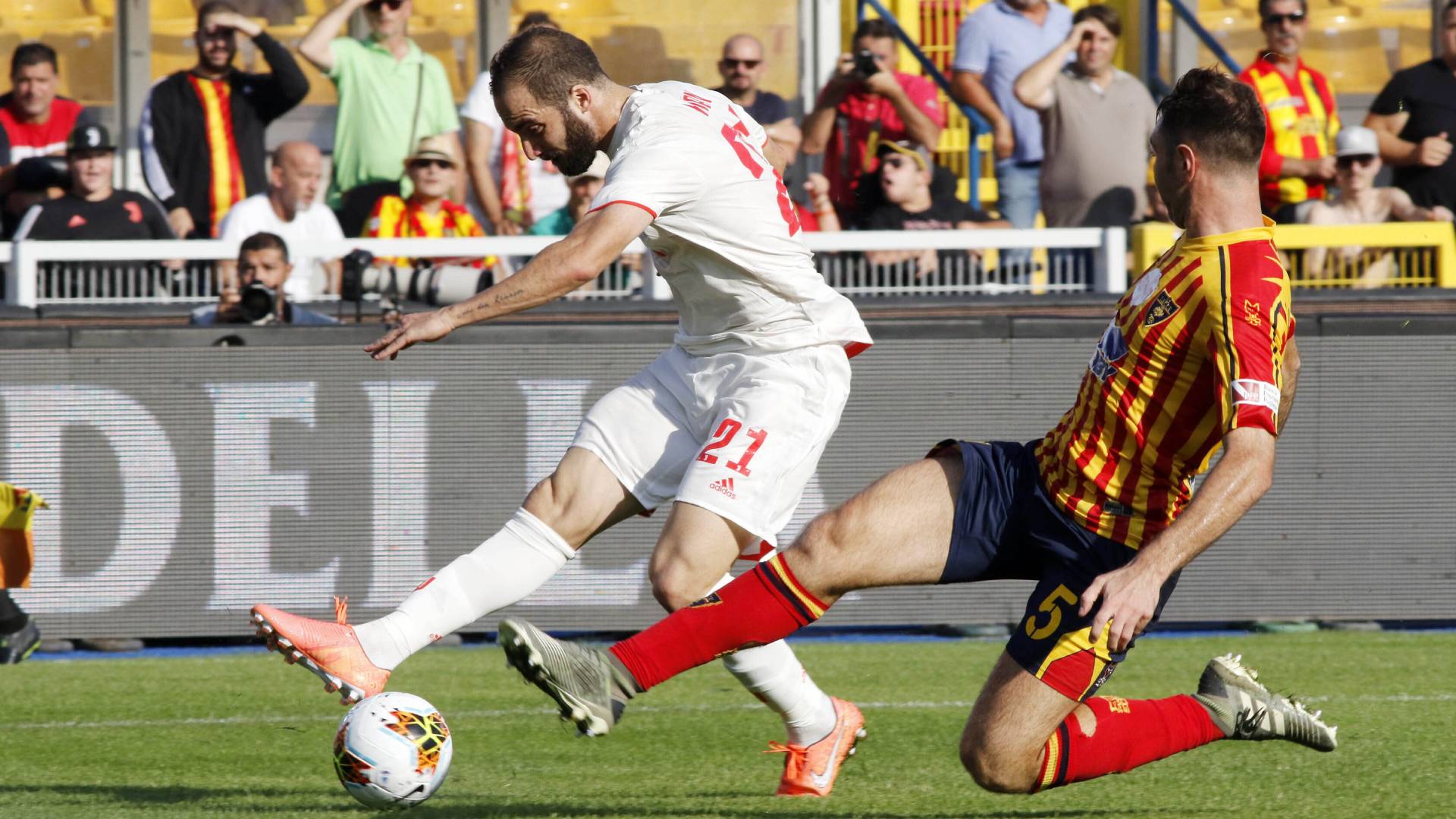 US Lecce Juventus Turin Hinspiel Saison 20192020