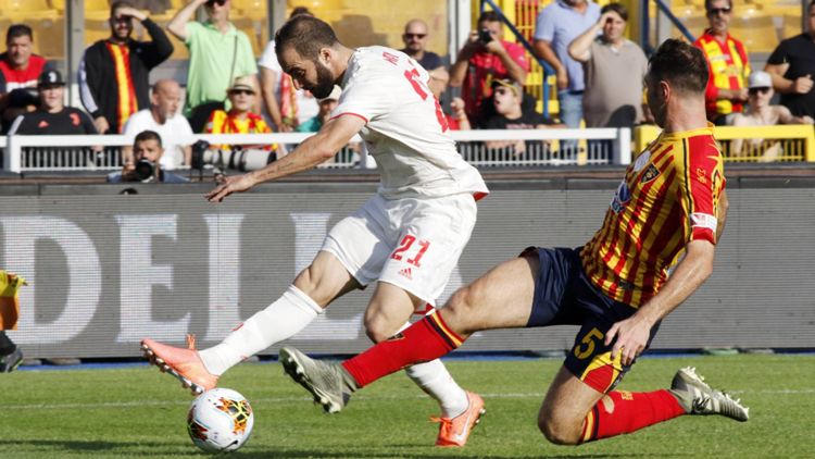 US Lecce Juventus Turin Hinspiel Saison 20192020