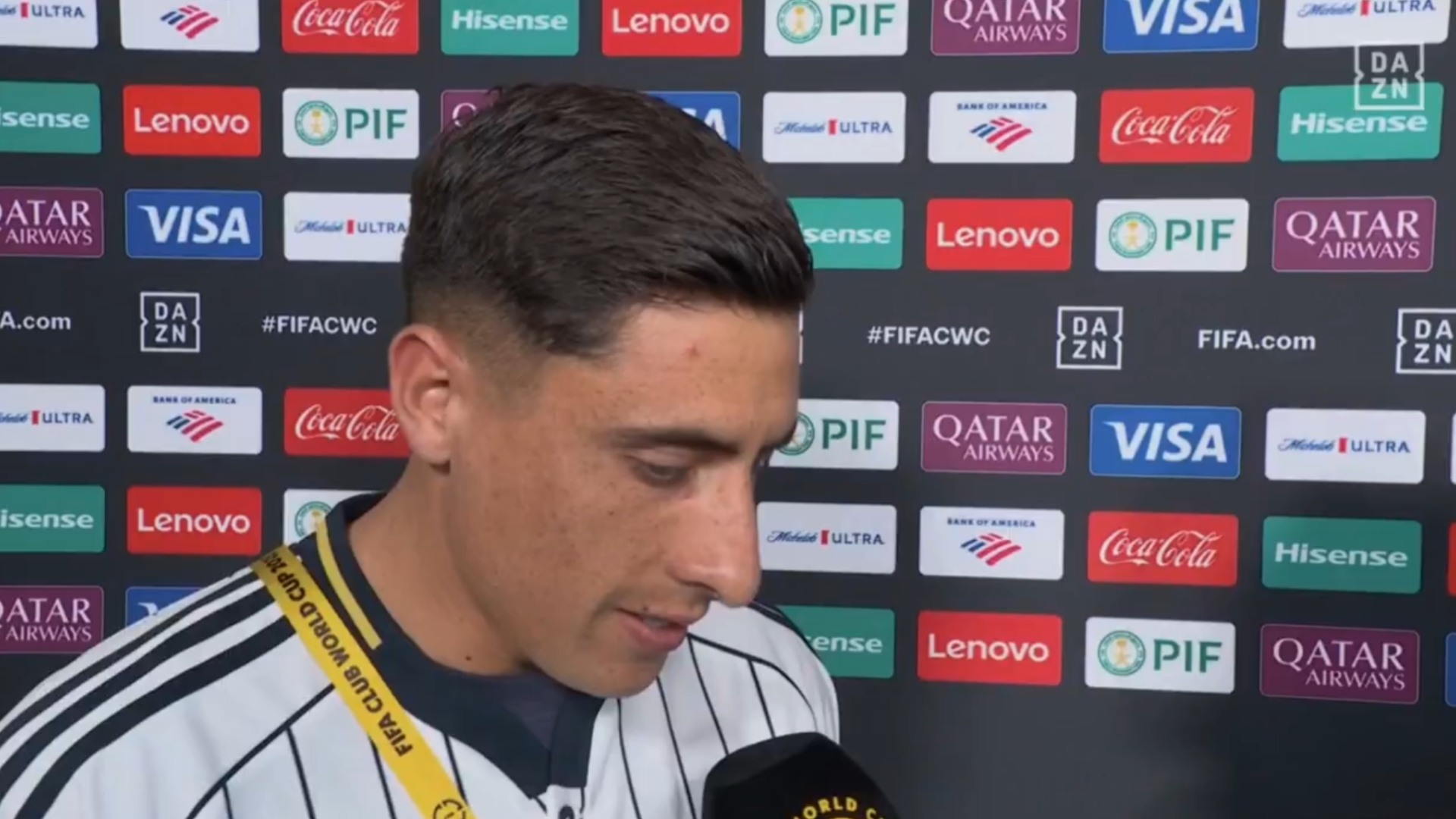 Merentiel en Boca antes del debut