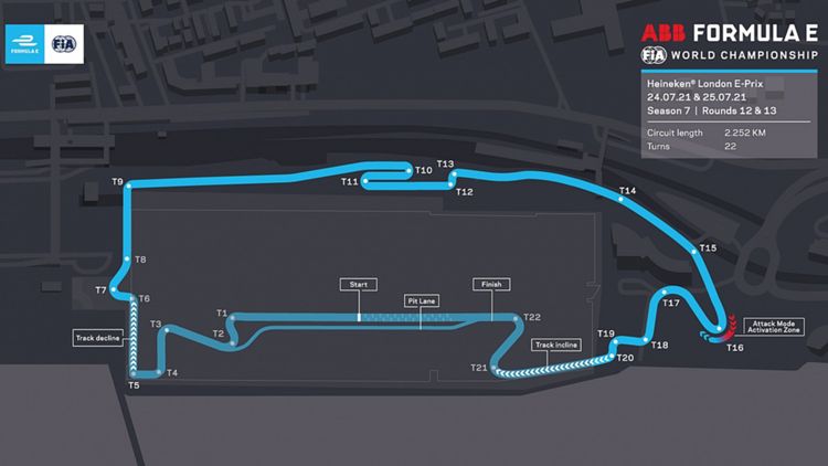 Formula E London Track