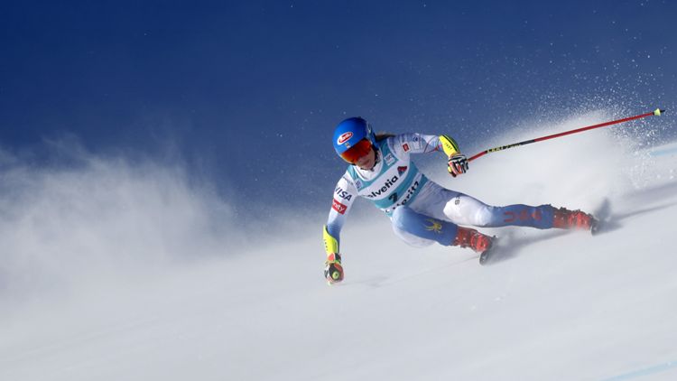 Mikaela Shiffrin FIS Ski Alpin Super G Frauen St. Moritz 12122021