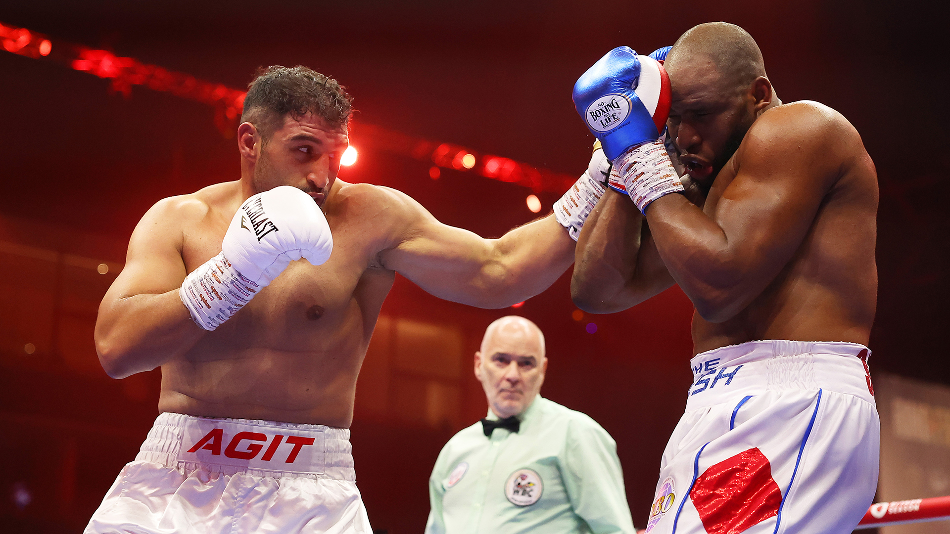 Agit Kabayel Frank Sanchez live Boxen