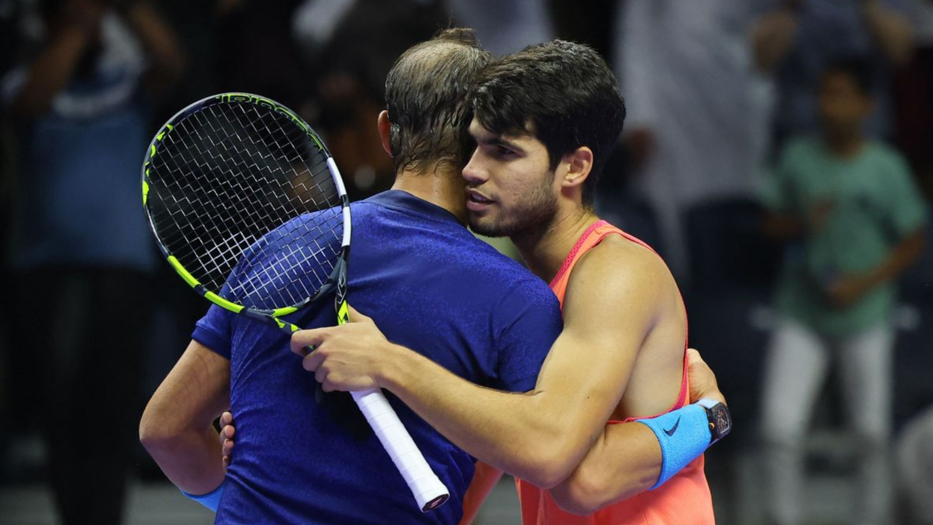 Carlos Alcaraz, Rafa Nadal, Six Kings Slam