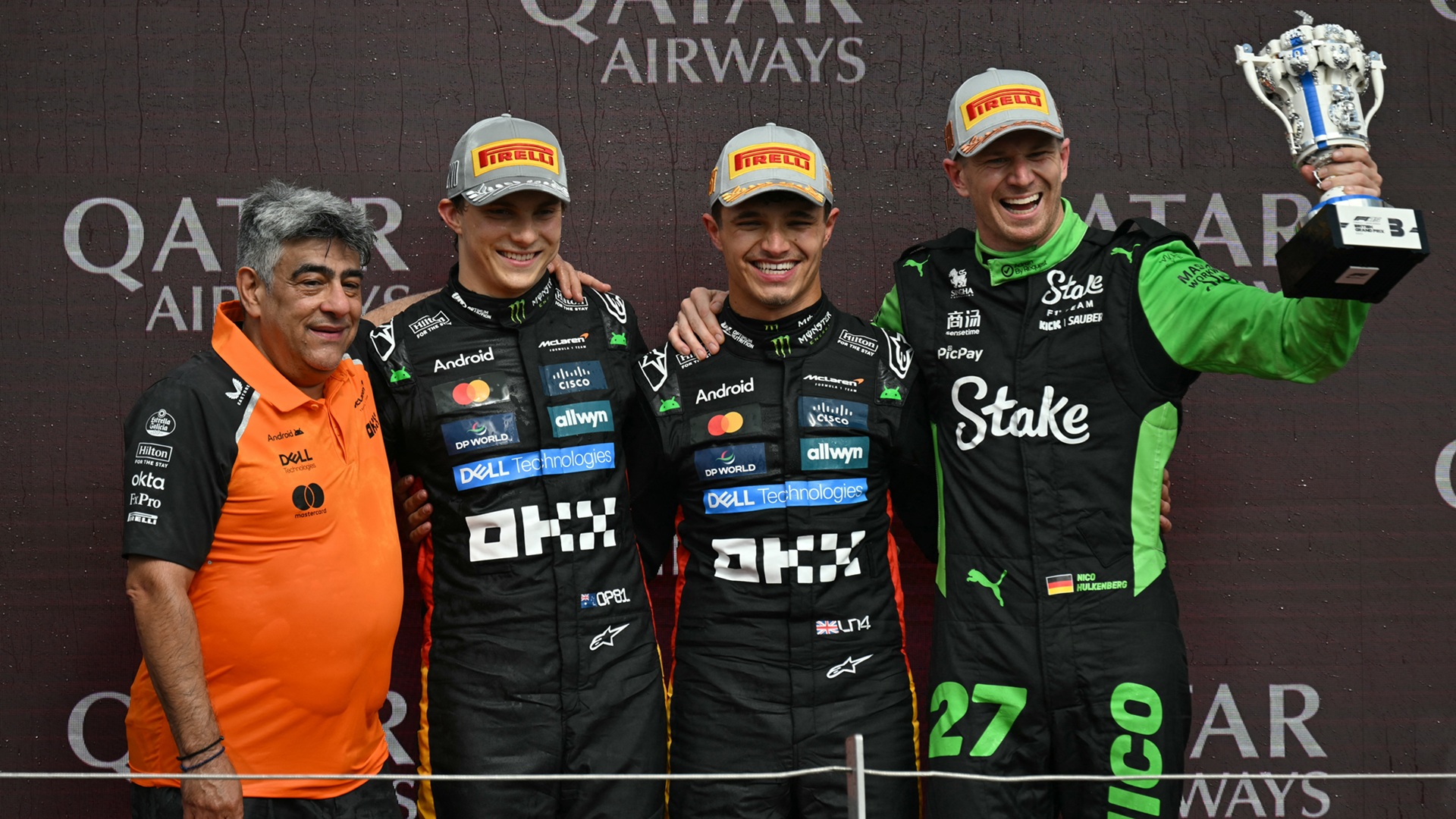 2025-07-06 Norris Piastri Hulkenberg F1 Formula 1