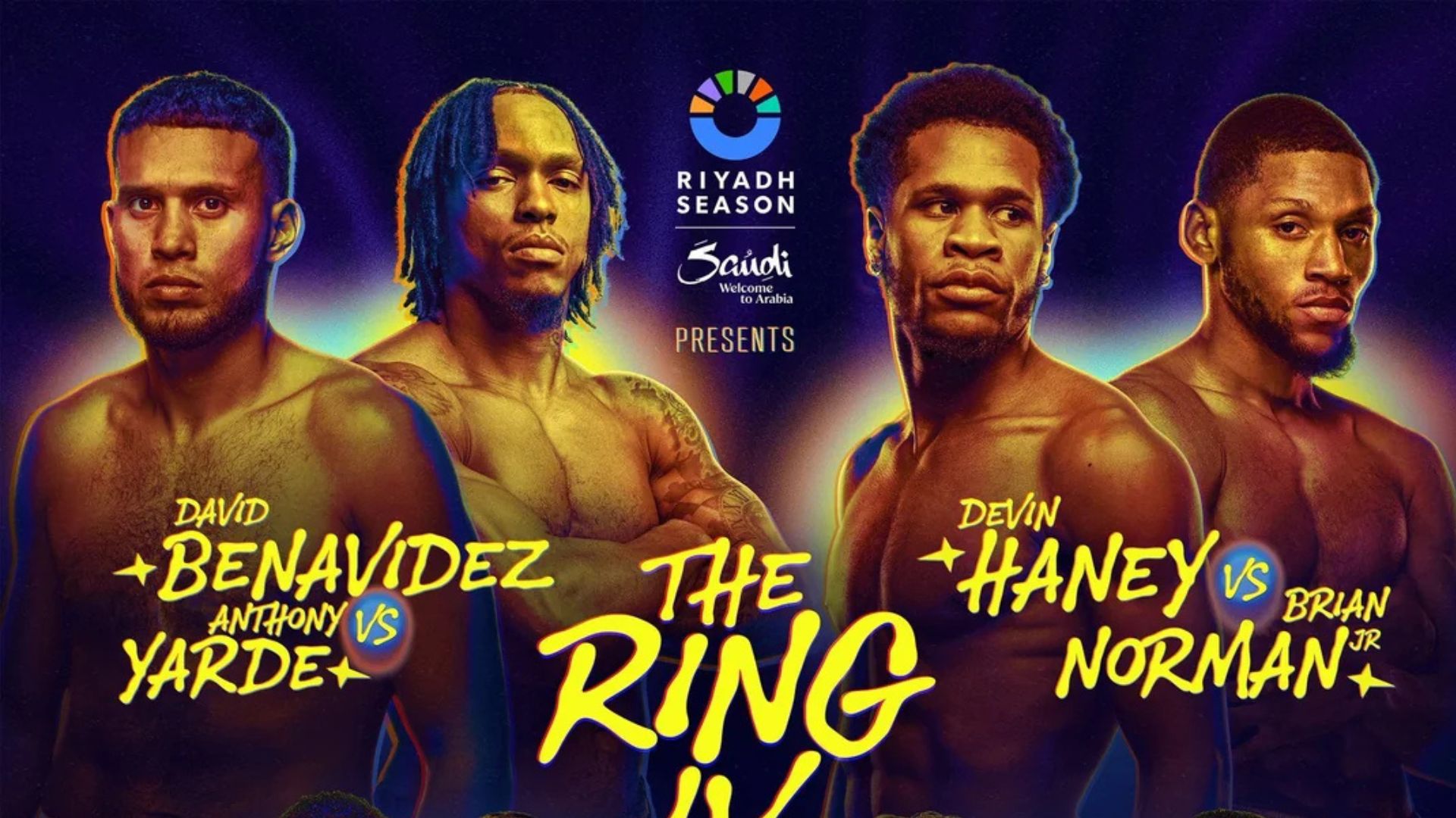 Benavidez vs Yarde - Haney vs Norman