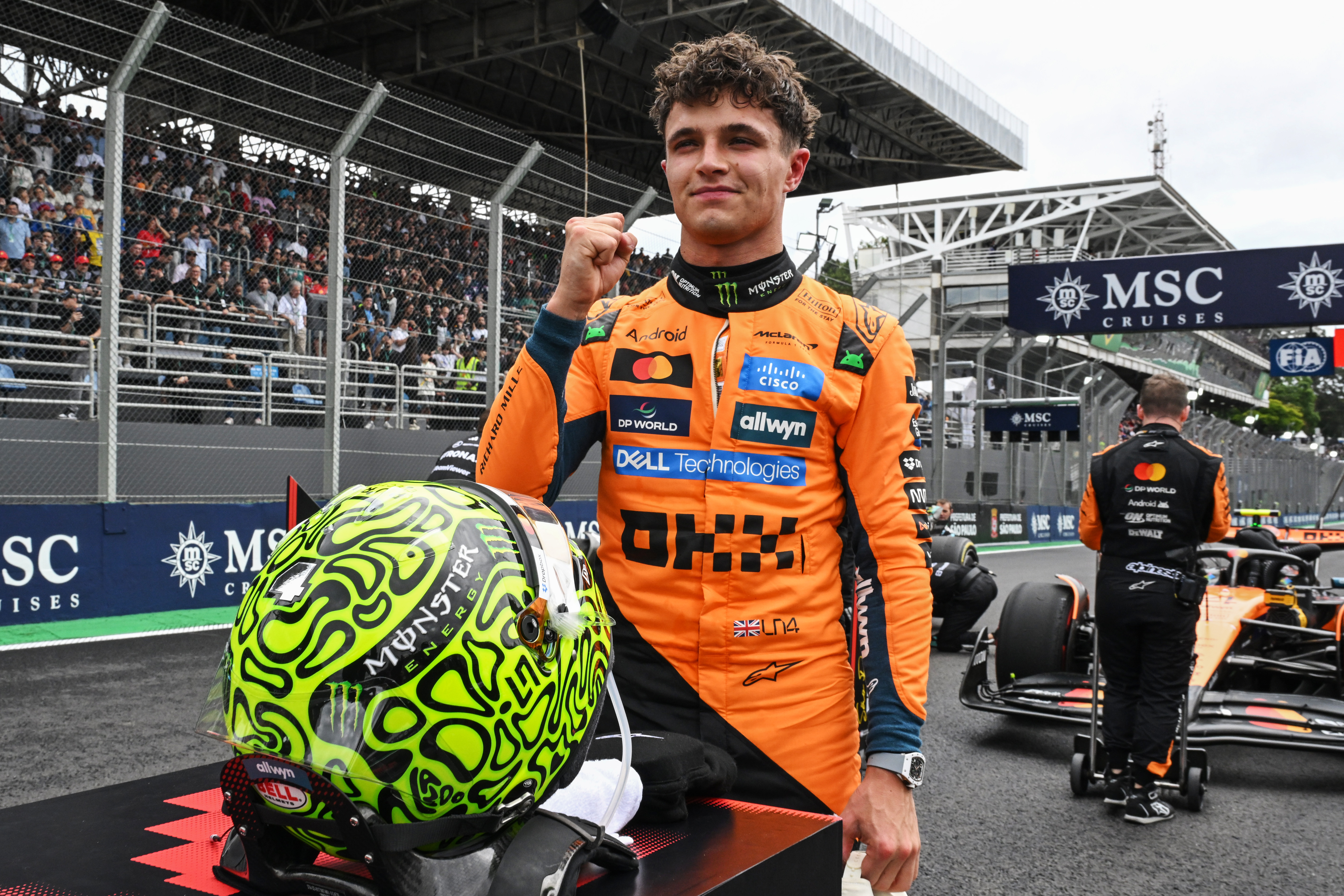 Lando Norris Brazil