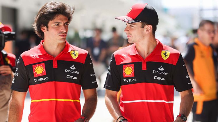 Carlos Sainz, Charles Leclerc, Scuderia Ferrari, F1 2022