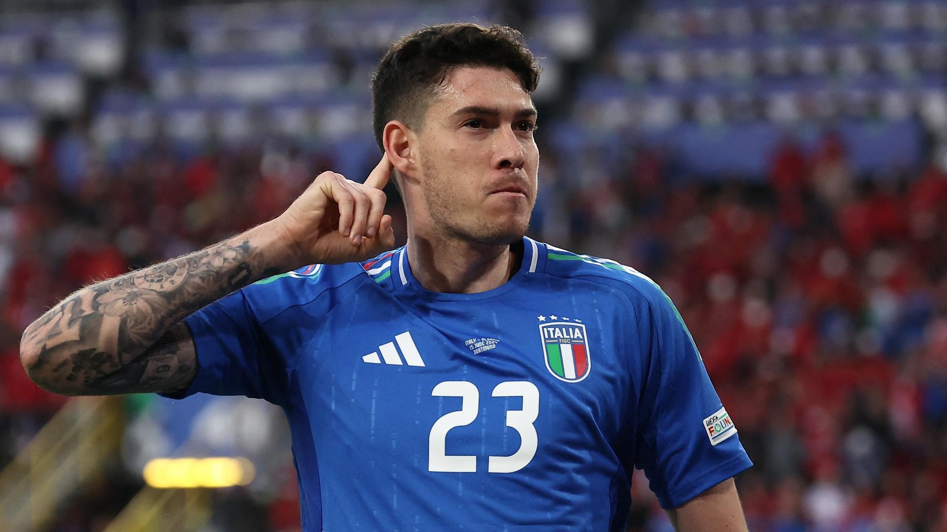 Italien Alessandro Bastoni UEFA EURO 15062024