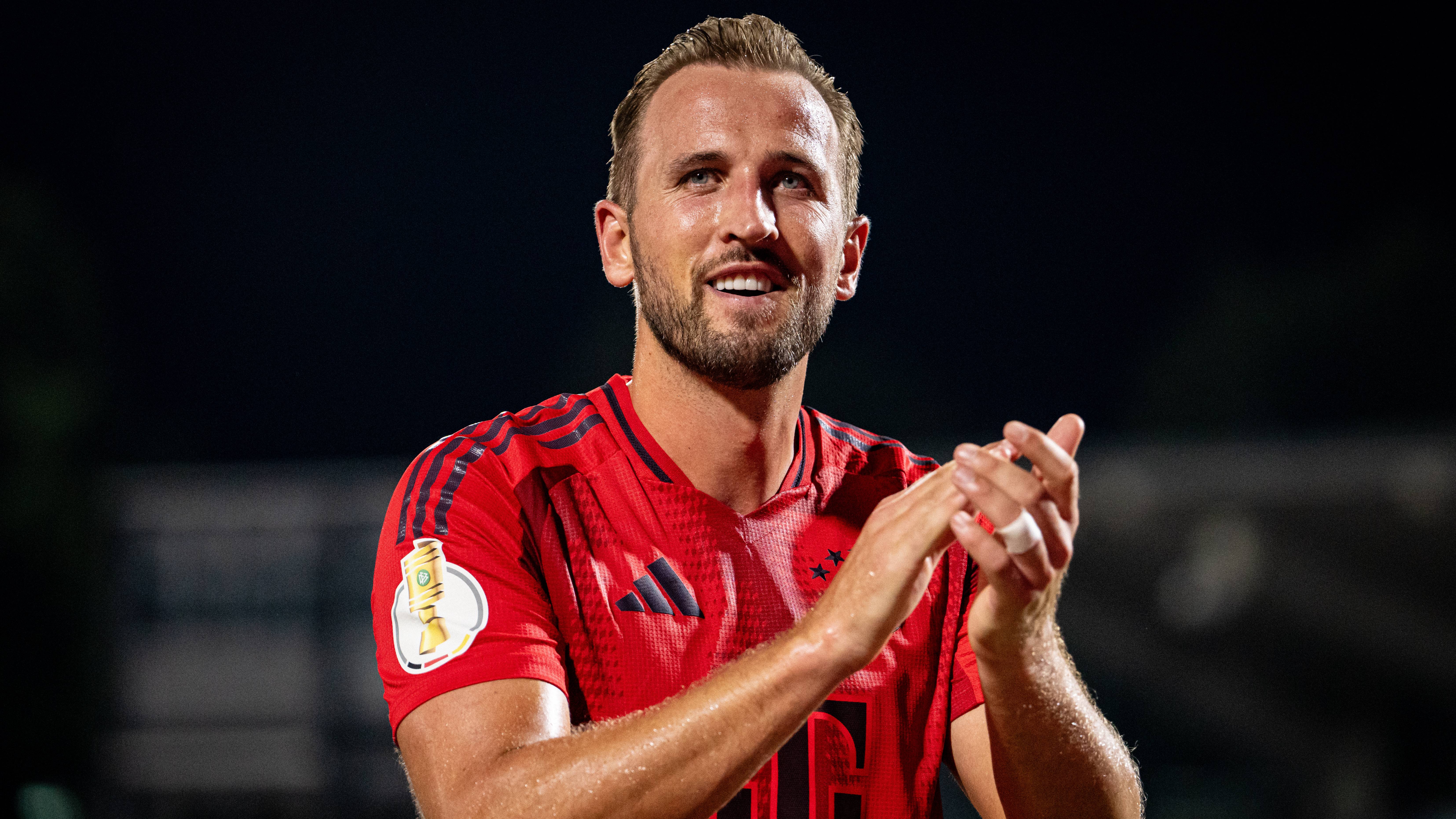 Harry Kane FC Bayern München DFB-Pokal 16082024