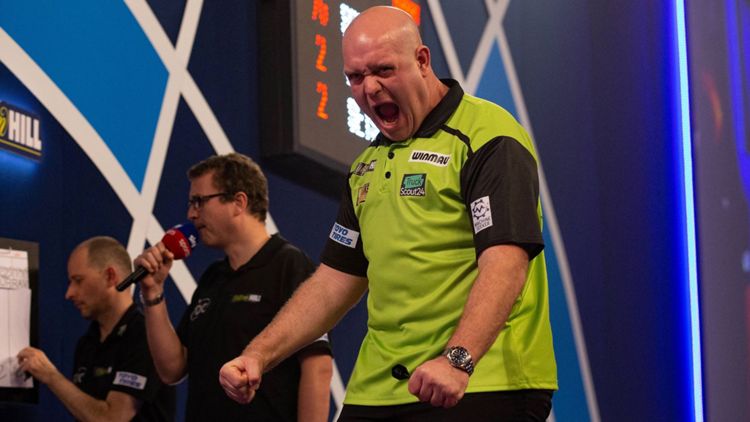Darts WM 2021 PDC Michael Van Gerwen live