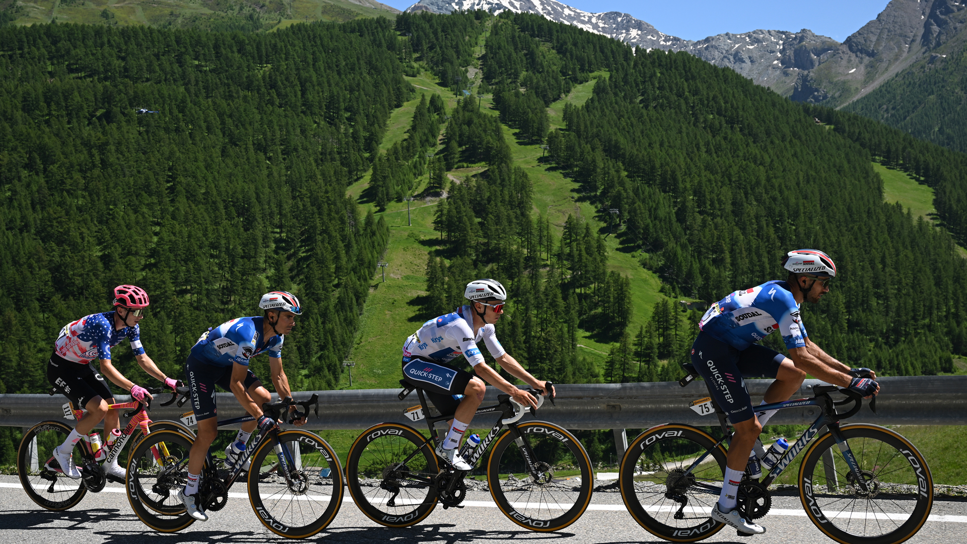 Tour de France Sean Quinn Mikel Landa Remco Evenepoel Gianni Moscon 02072024