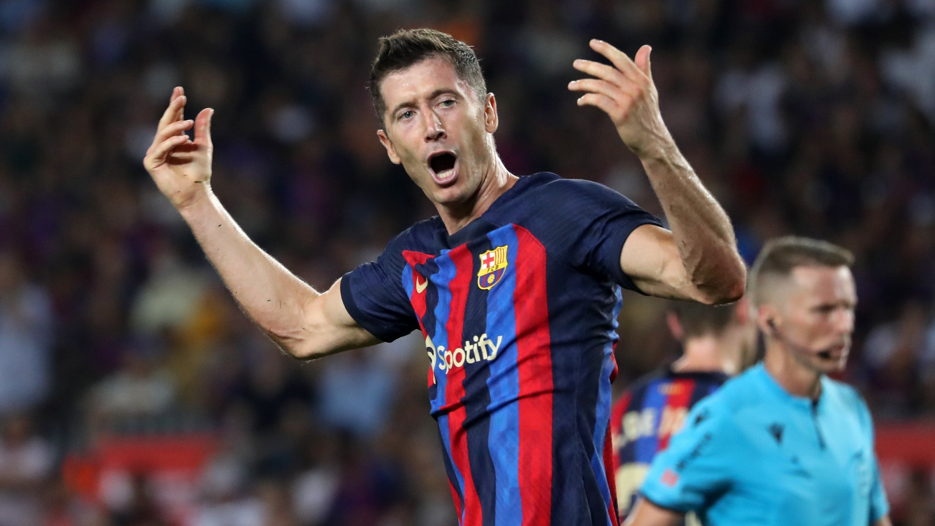 FC Barcelona Robert Lewandowski LaLiga 23082022