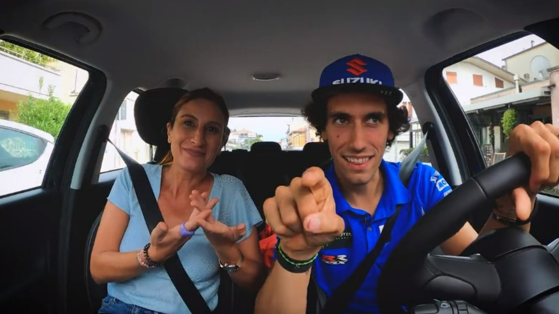Álex Rins, Suzuki, MotoGP, Carpool, Izaskun Ruiz
