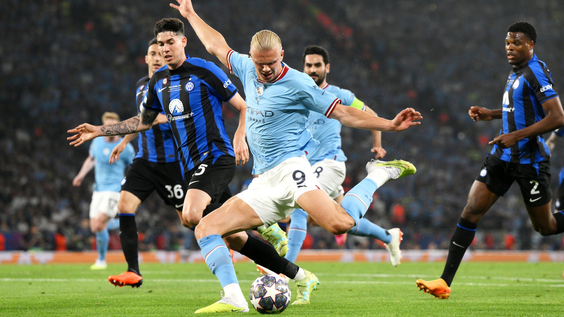 Erling Haaland Manchester City UEFA Champions League Finale Inter Mailand 10062023